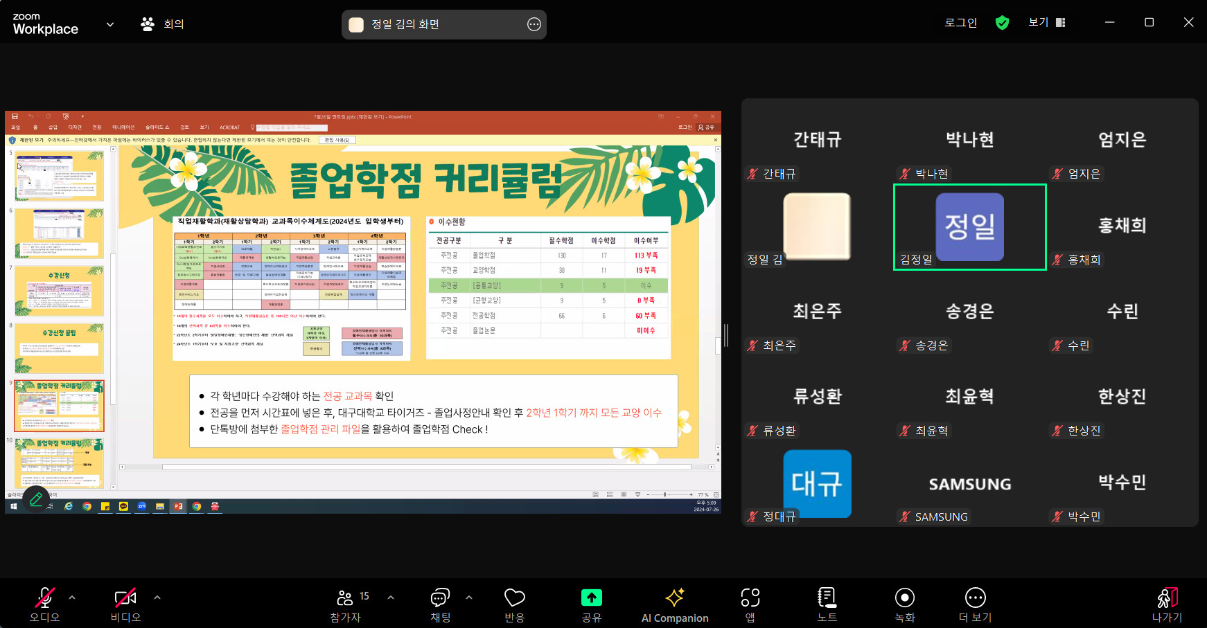 2024년 멘토링 활동